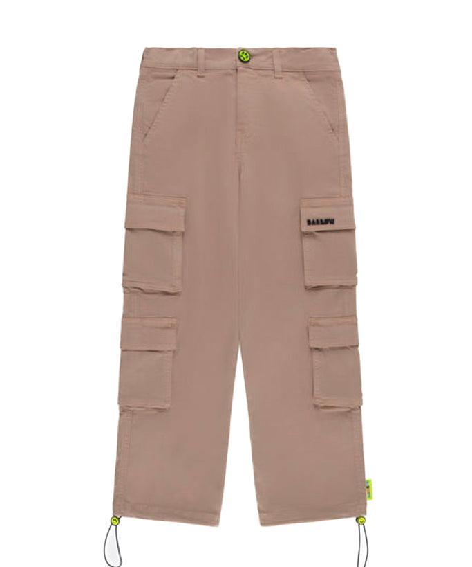 Barrow Kids Pantaloni Cargo Beige