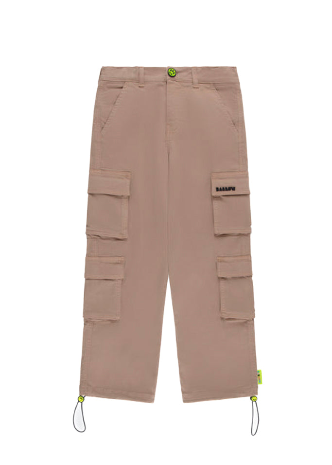 Barrow Kids Pantaloni Cargo Beige