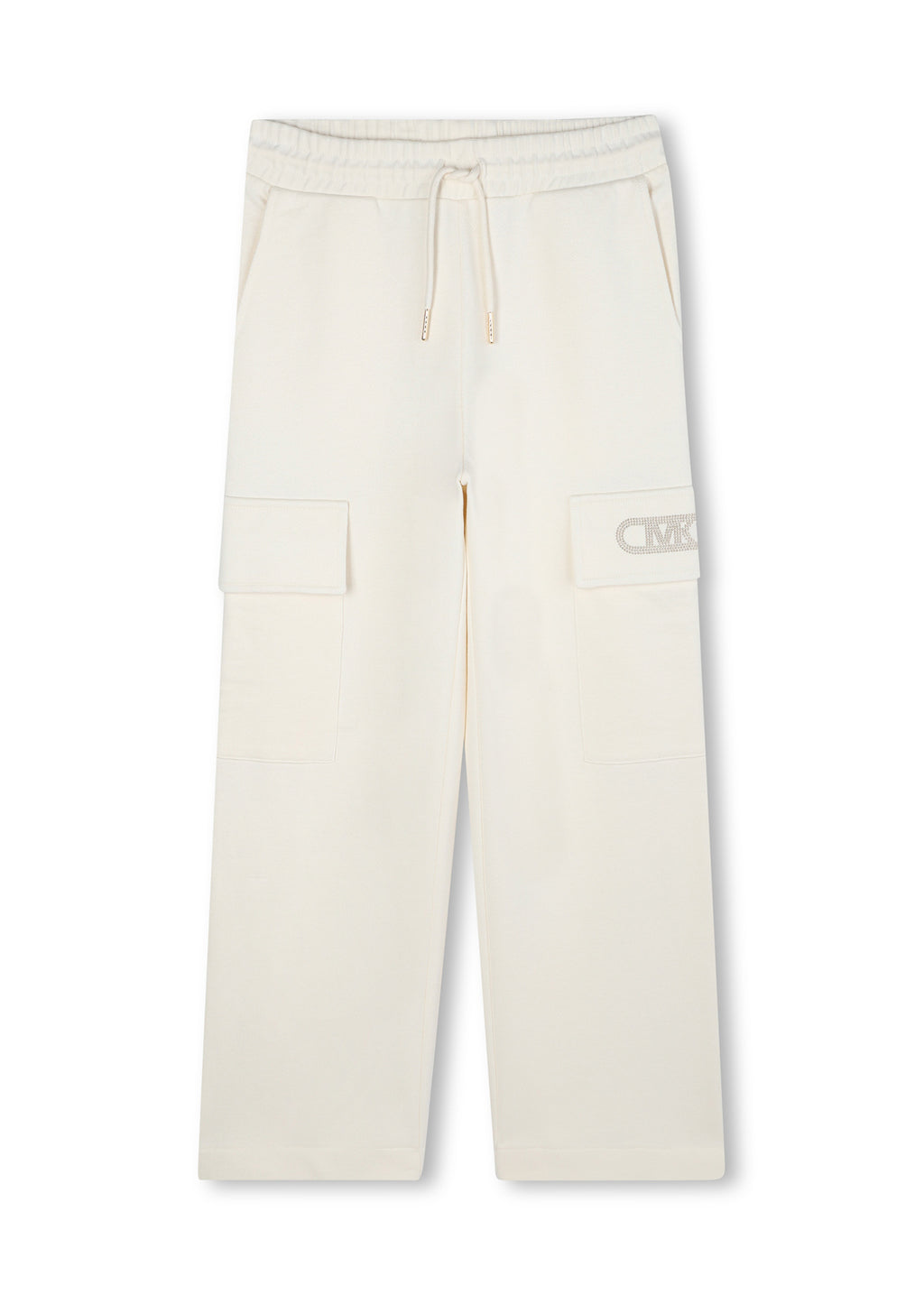 Michael Kors Kids Pantalone Crema per Bambine