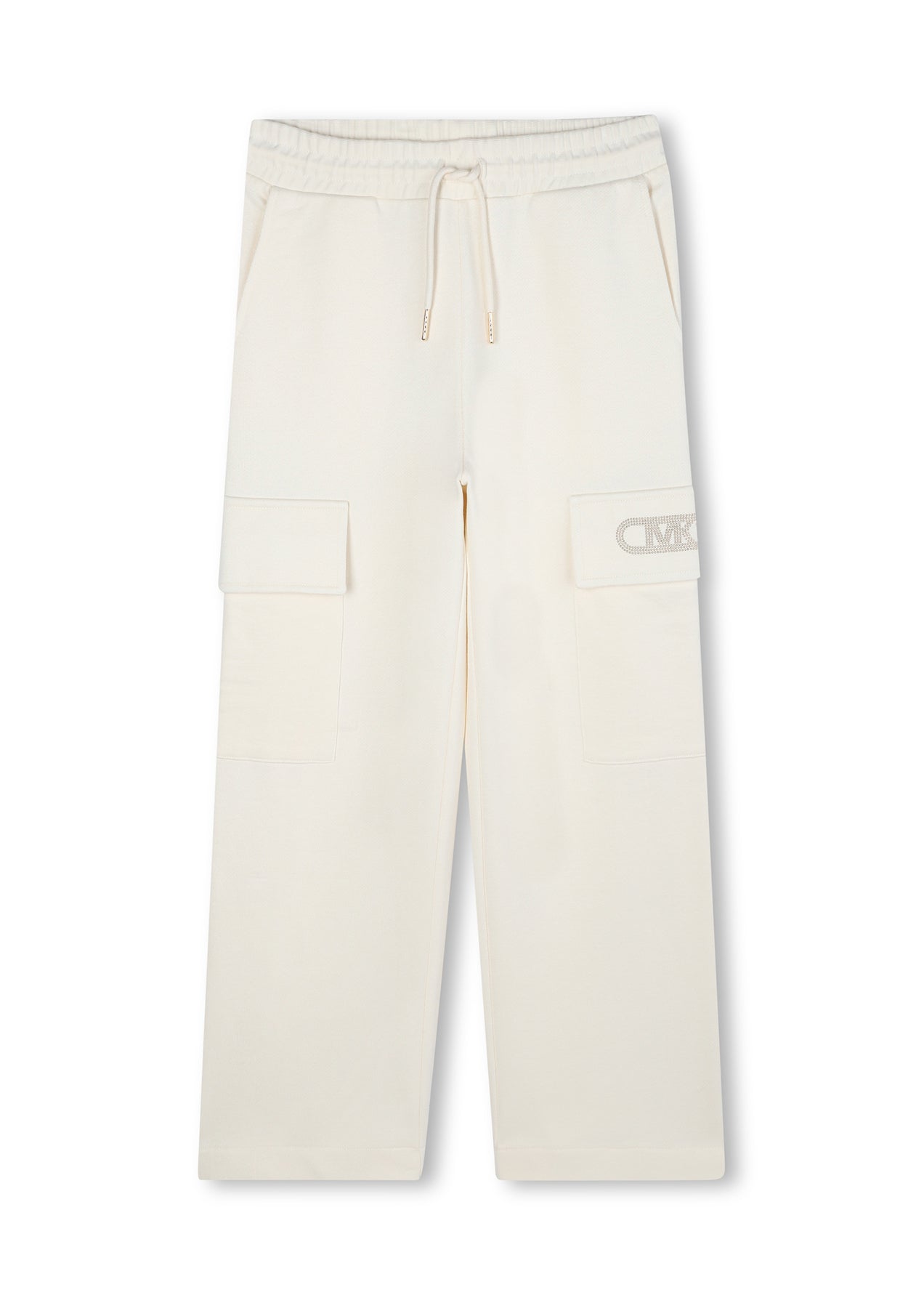 Michael Kors Kids Pantalone Crema per Bambine