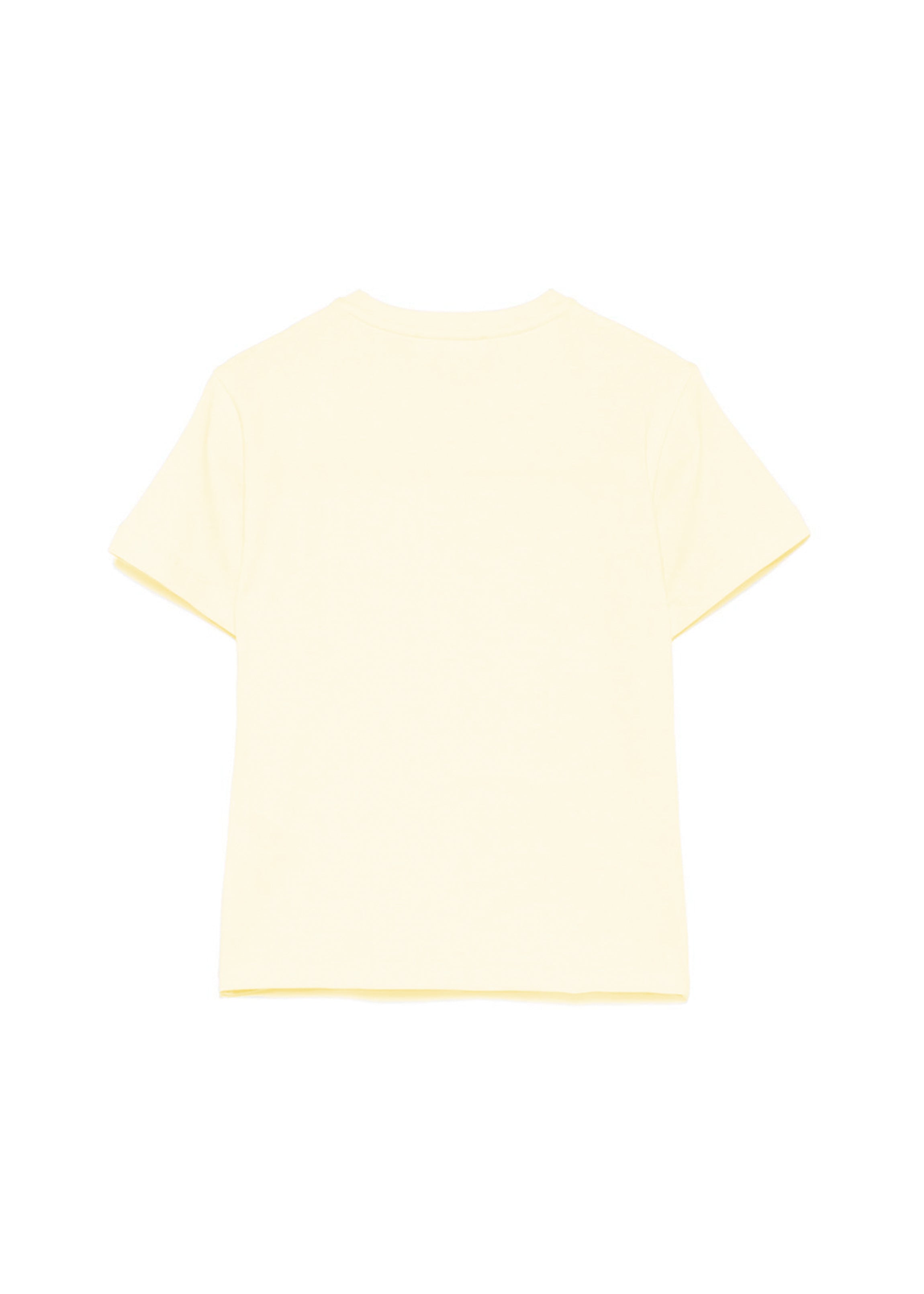 Elisabetta Franchi La Mia Bambina T-shirt Limone con Logo per Bambine