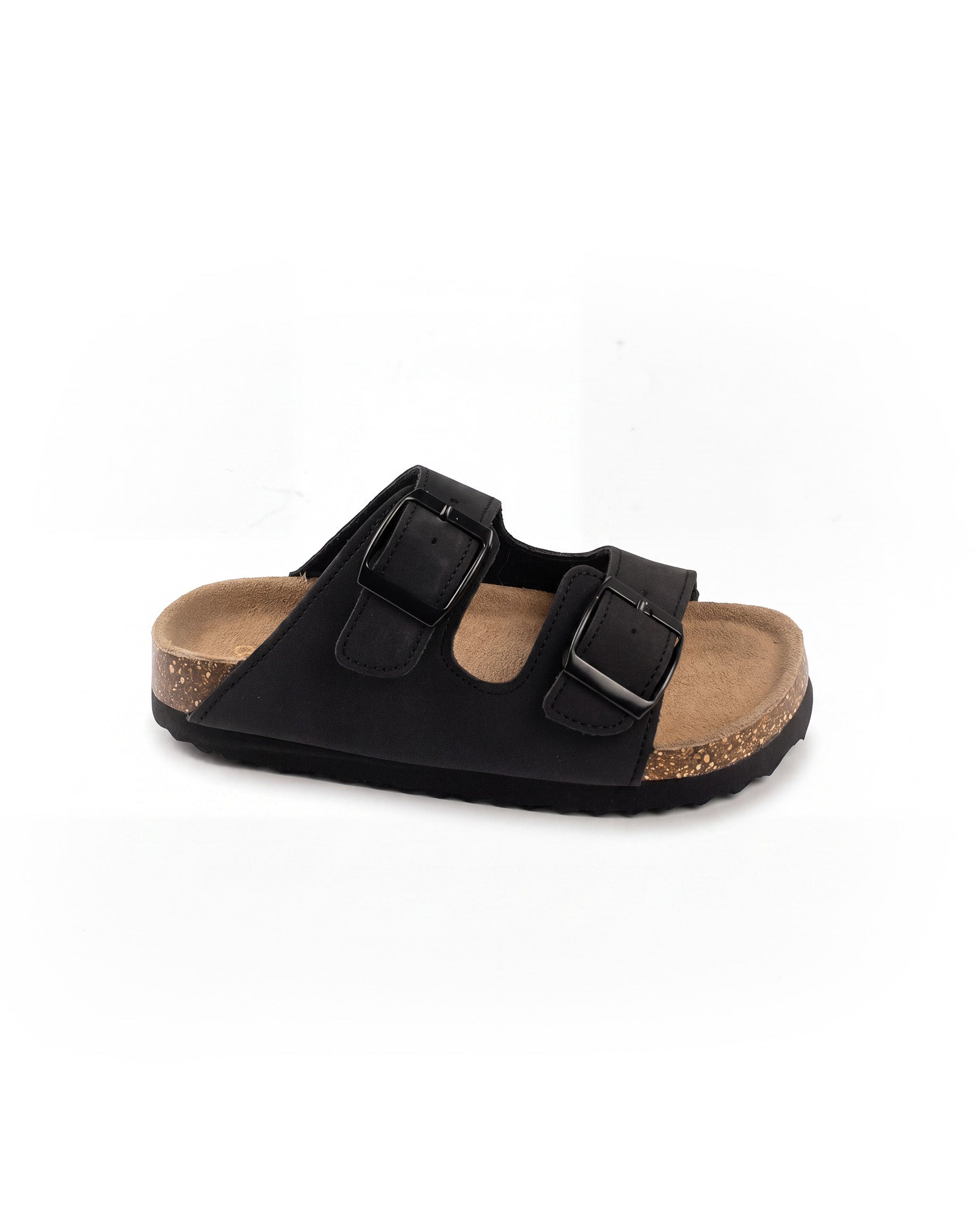 Colors of California Kids Sandalo a Doppia Fascia Nero per Bambini