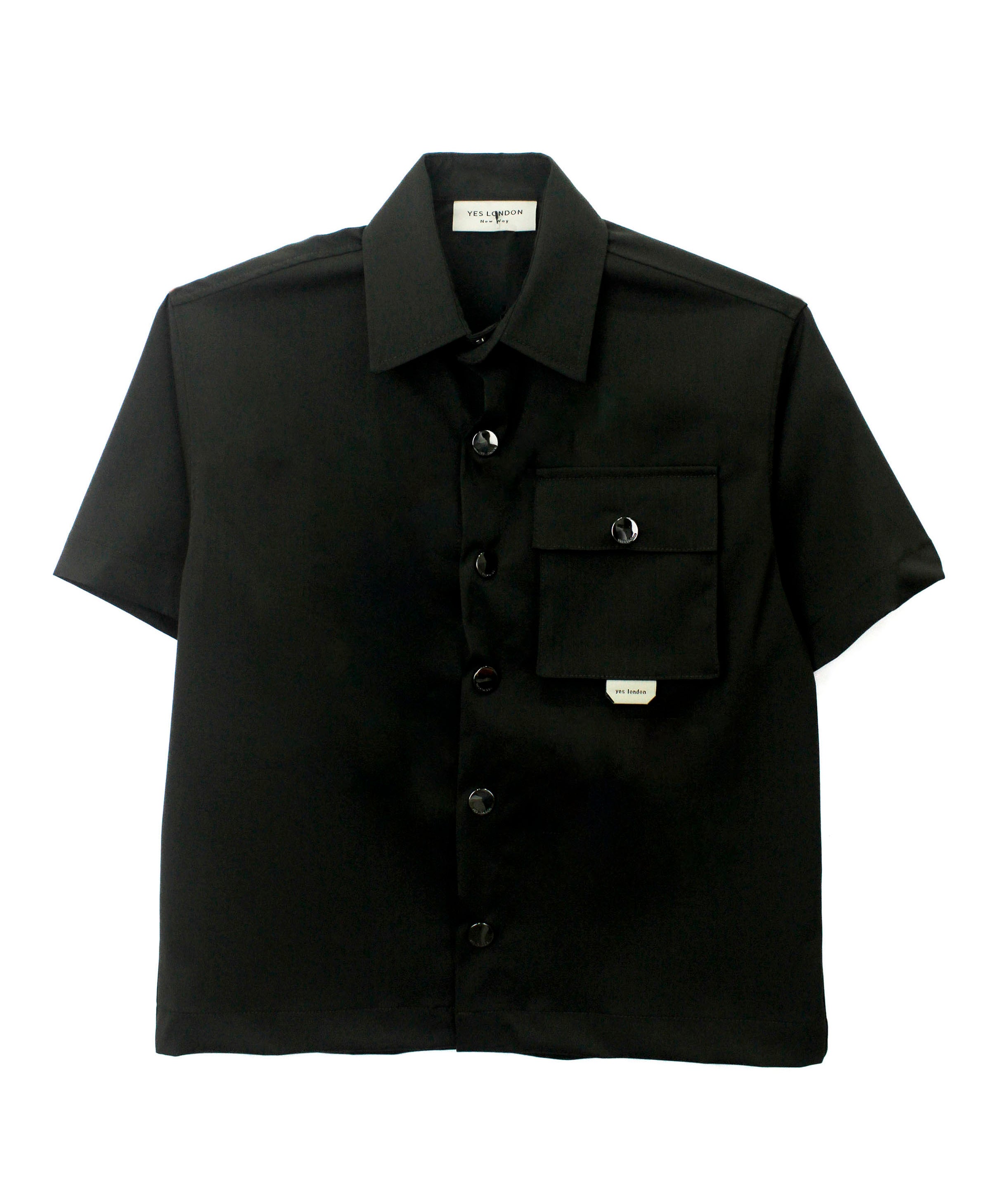 Yes London Camicia Piombo con Taschino per Bambini