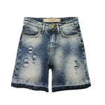 Yes London Bermuda Denim con Strappi per Bambini