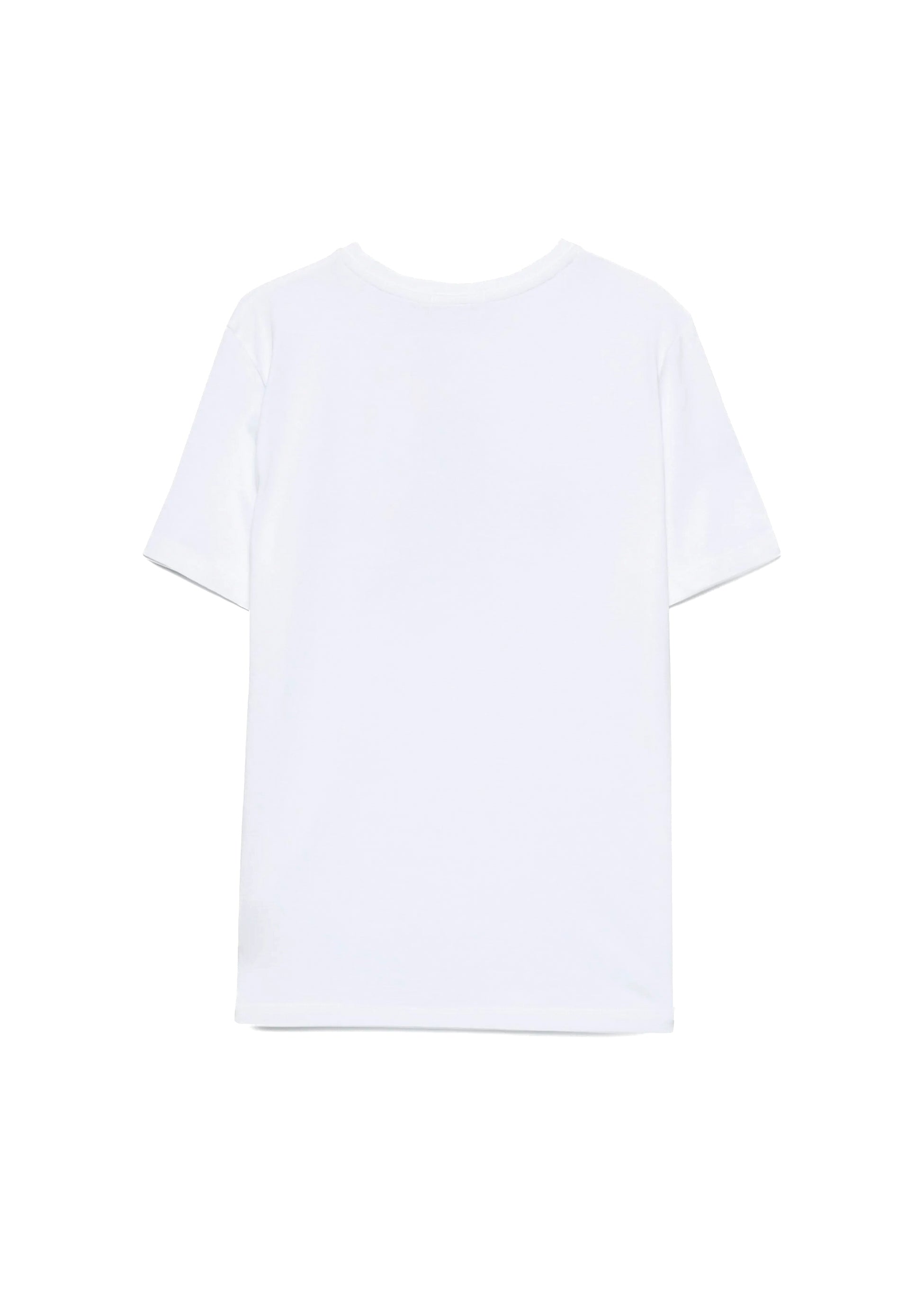 Calvin Klein Kids T-shirt Bianca con Stampa per Bambini