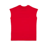 Dsquared2 Kids T-Shirt Smanicata Rossa con Logo per Bambini