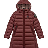 Blauer Kids Piumino Lungo con Cappuccio per Bambine