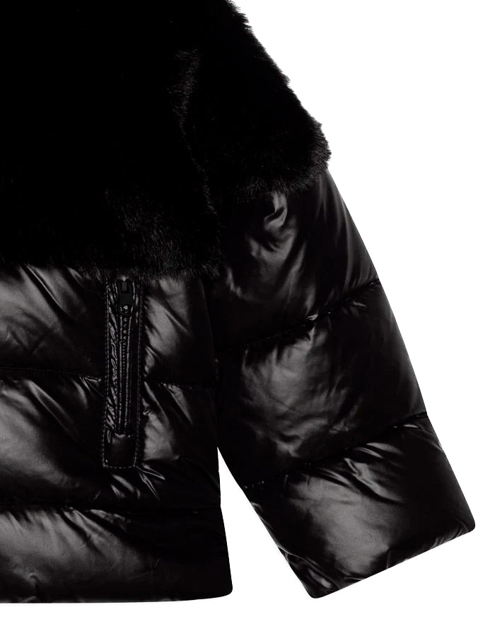 Blauer Kids Giubbino in Misto Nylon/Pelliccia Fanevil Junior per Bambine