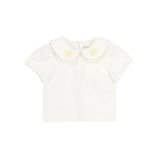 Angel's Face Kids Cassie Top Panna con Ricamo per Neonate