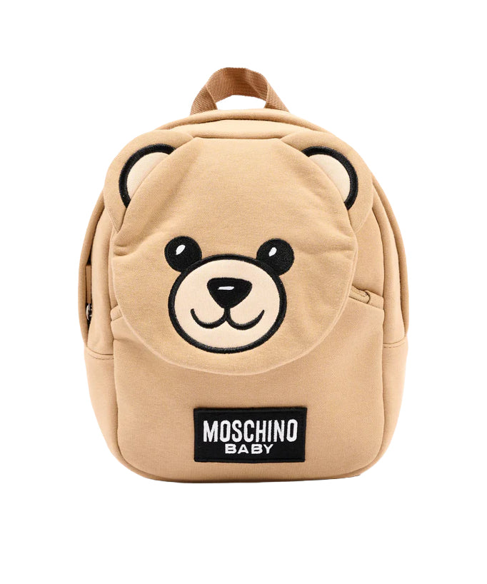 Moschino Kids Zainetto Biscotto con Maxi Teddy Bear