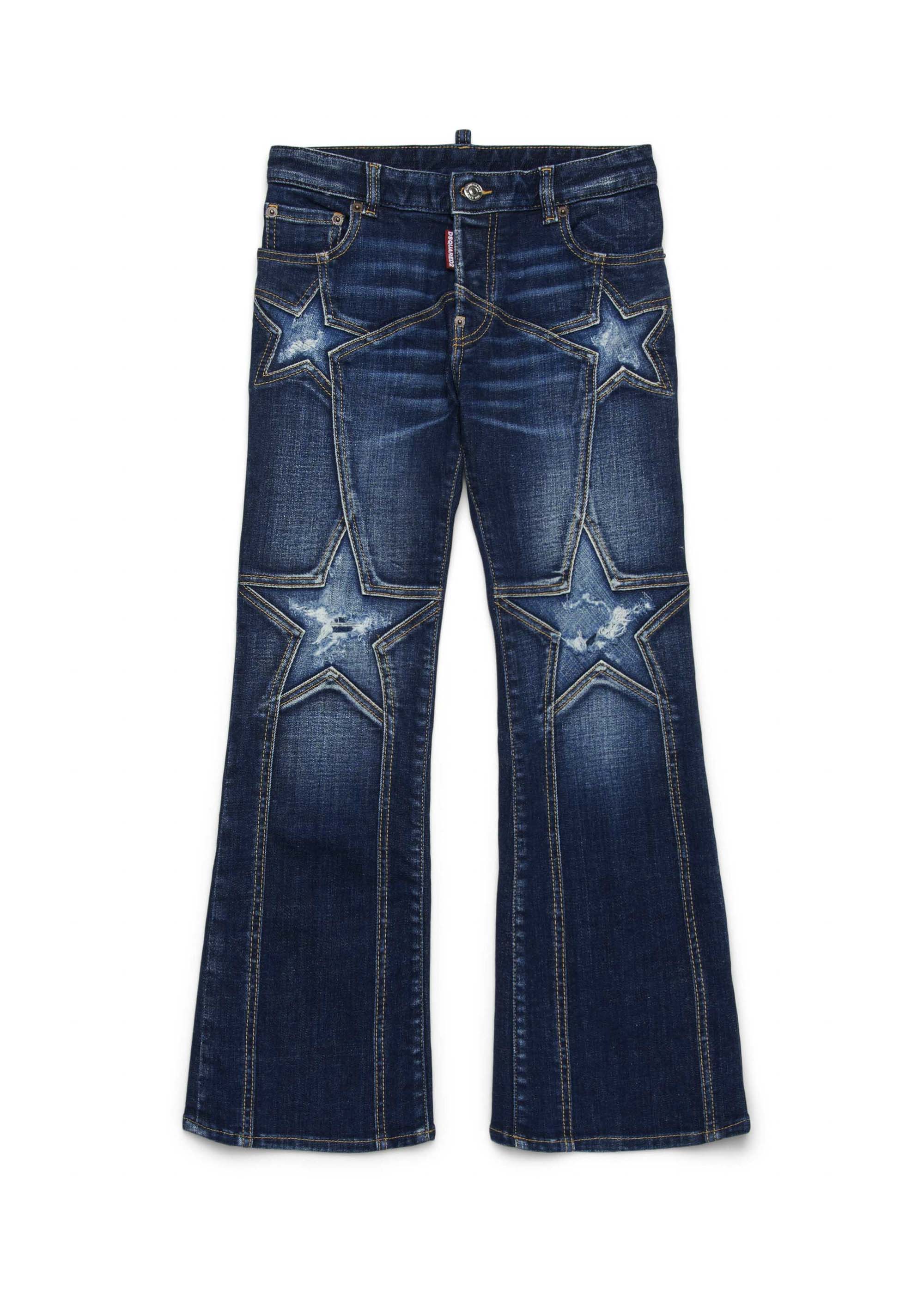 Dsquared2 Kids Jeans Denim SuperStar per Bambini