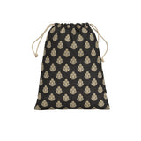 F**K Kids Telo Mare Fantasia Monogram Nero e Beige per Bambini