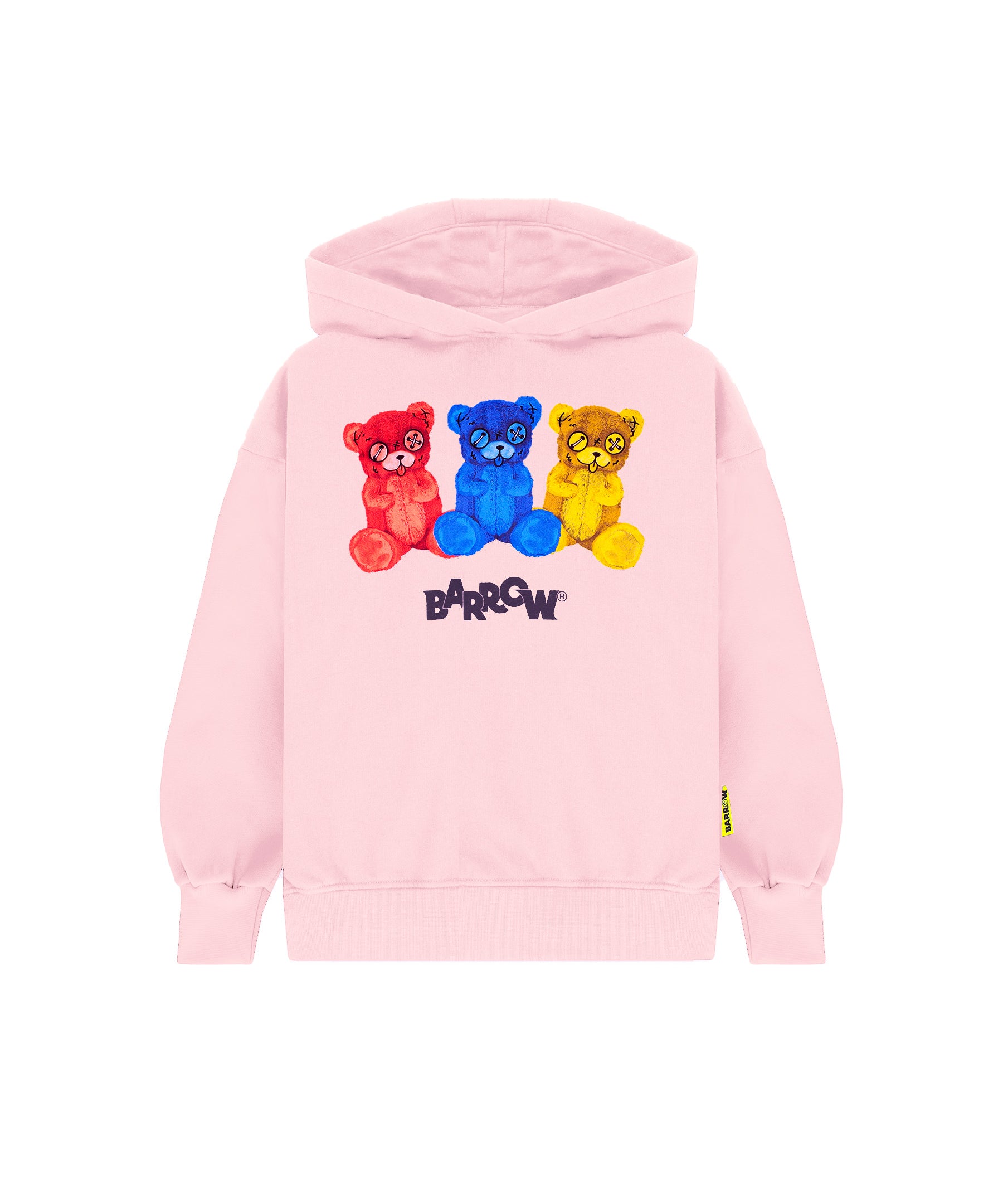 Barrow Kids Felpa con Stampa Teddy Multicolor per Bambine