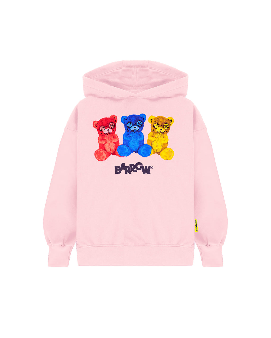 Barrow Kids Felpa con Stampa Teddy Multicolor per Bambine