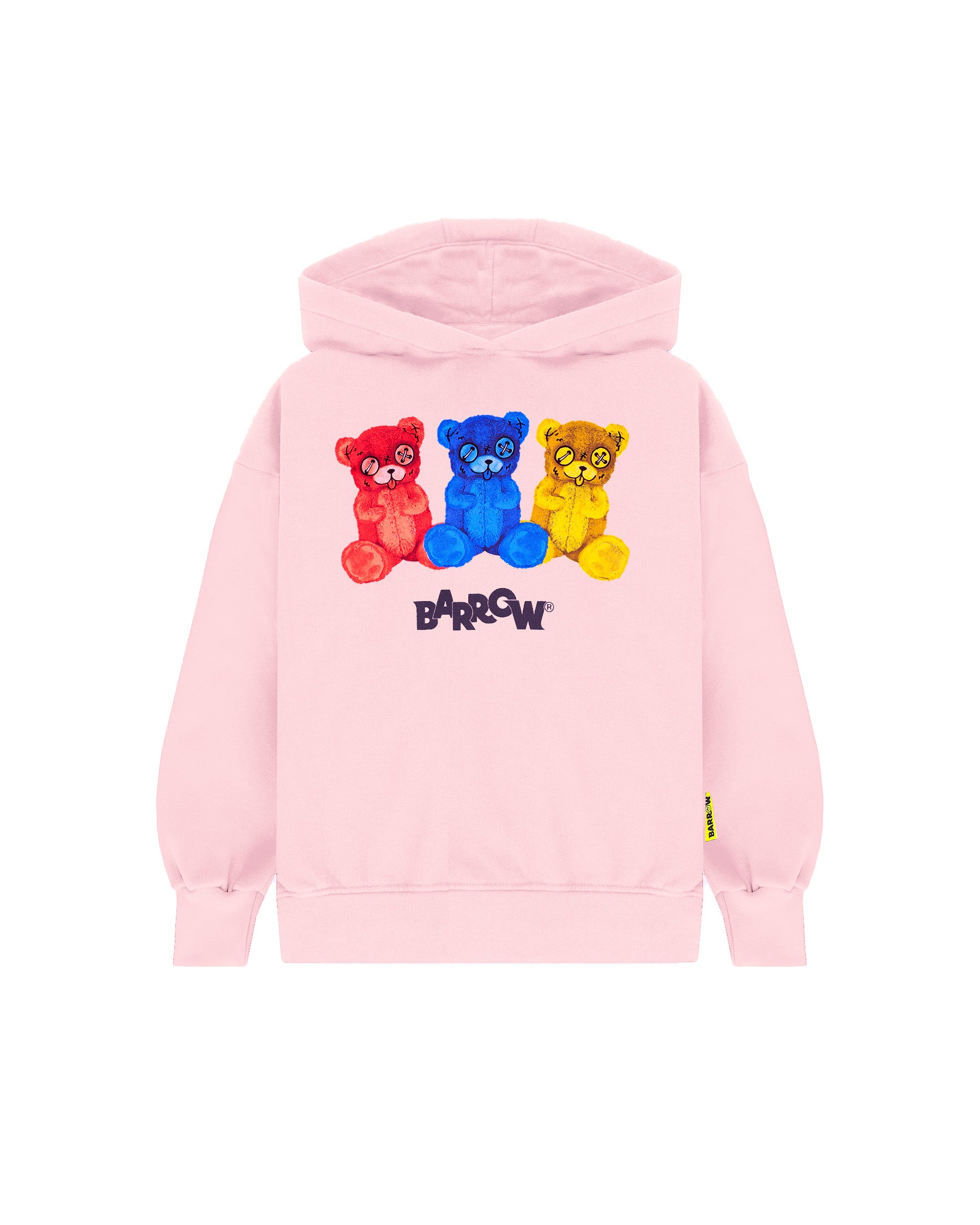 Barrow Kids Felpa con Stampa Teddy Multicolor per Bambine