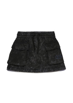 Diesel Kids Gonna Cargo Nera Marmorizzata per Bambine