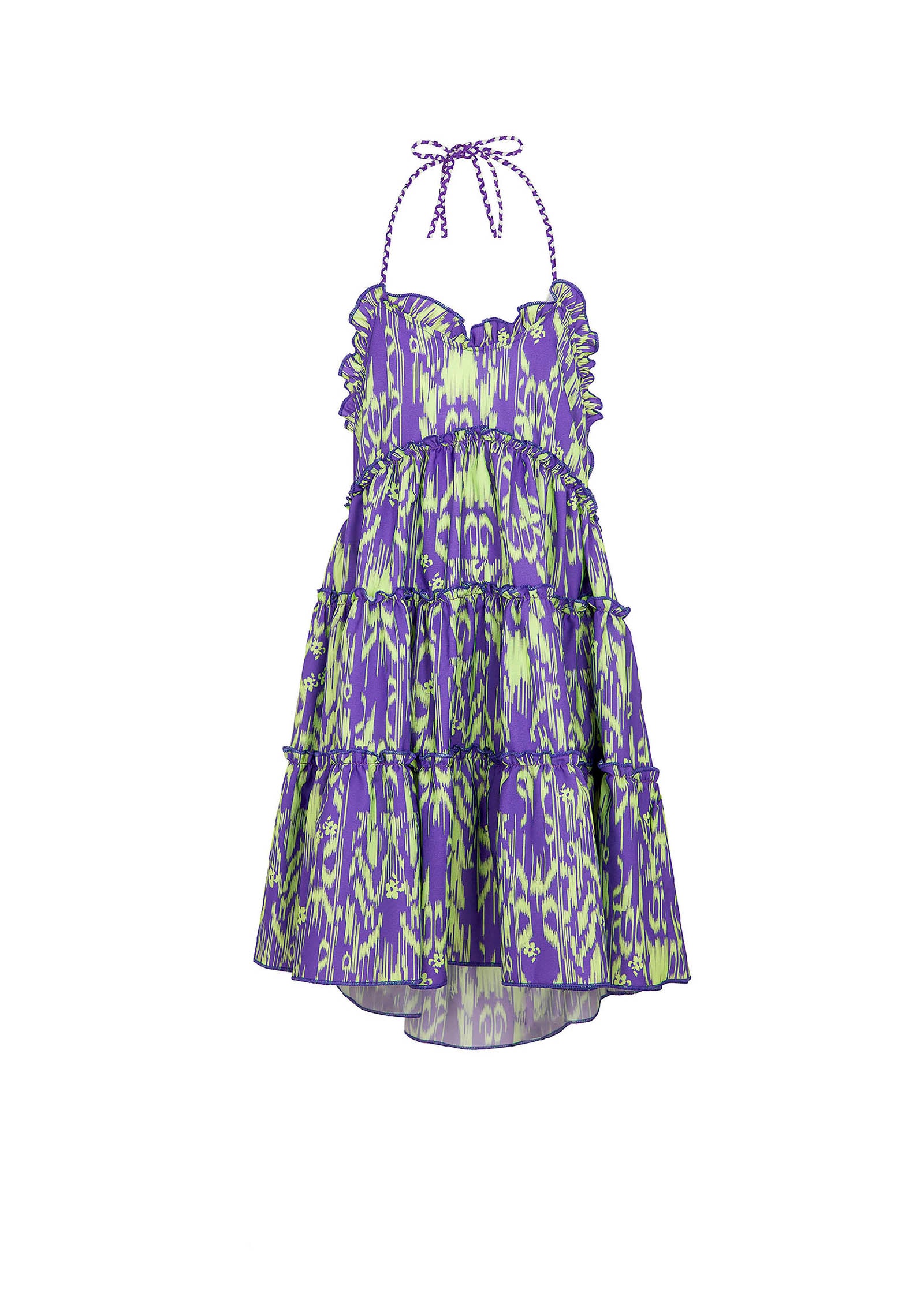 Effek Copricostume Abito Viola/Verde per Bambine