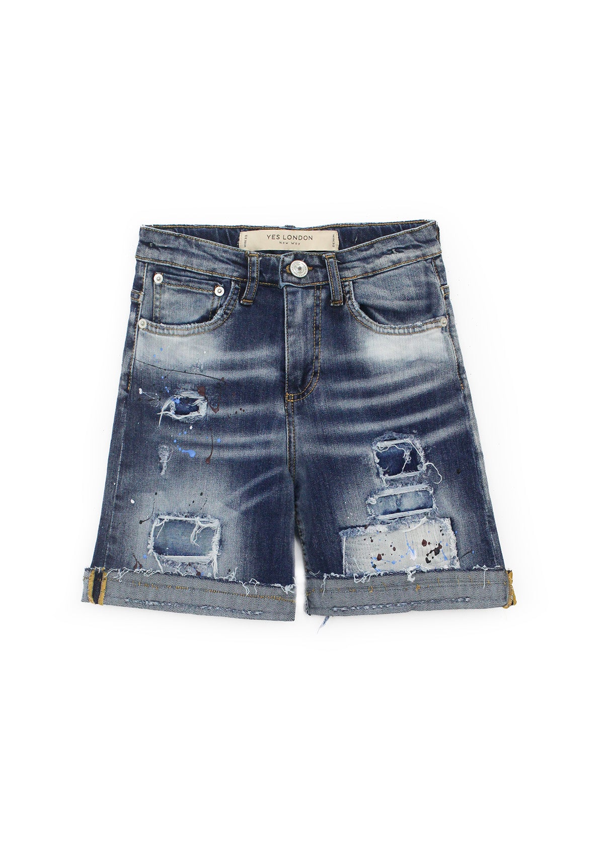 Yes London Bermuda Blu Jeans per Bambini