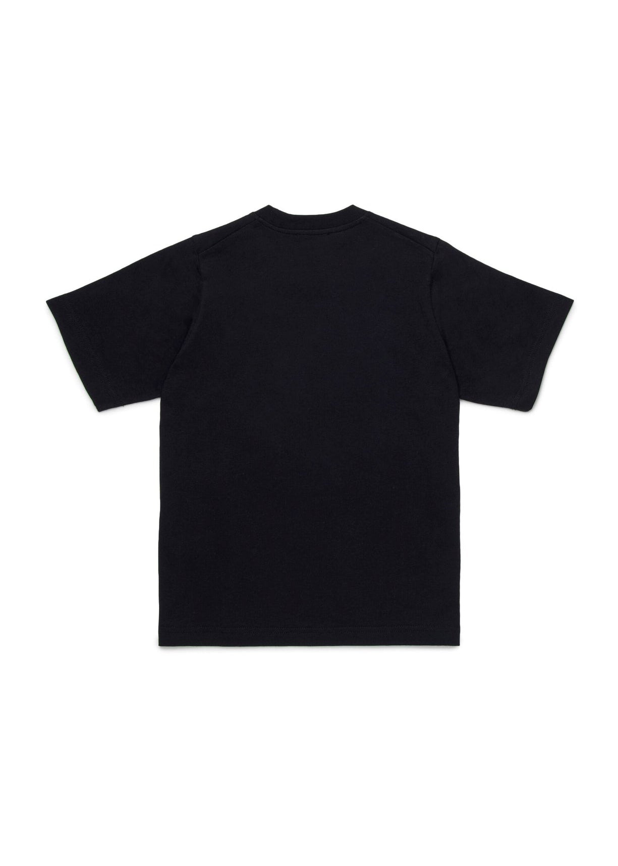 Dsquared2 Kids T-shirt Nera con Canadian Leaf per Bambini