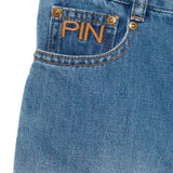 Pinko Kids Jeans Sfumato Terra/Denim per Bambine