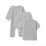 Calvin Klein Kids Completo Unisex Grigio per Neonati