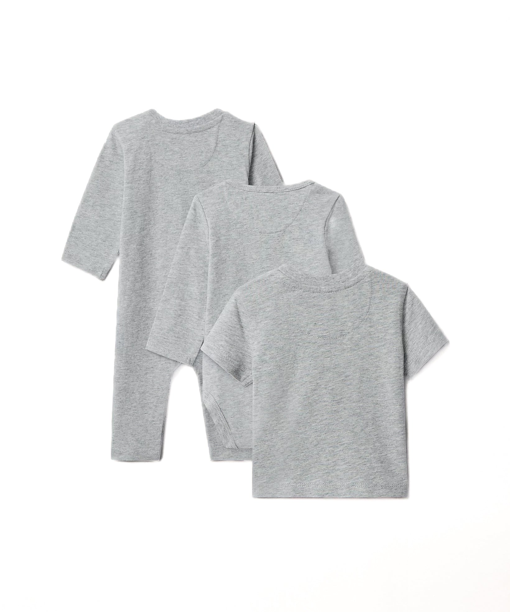 Calvin Klein Kids Completo Unisex Grigio per Neonati