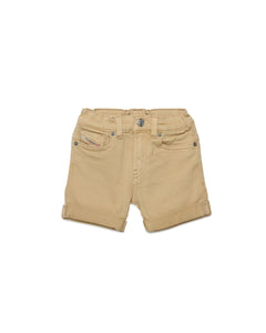 Diesel Kids Bermuda in Denim Sabbia per Neonati