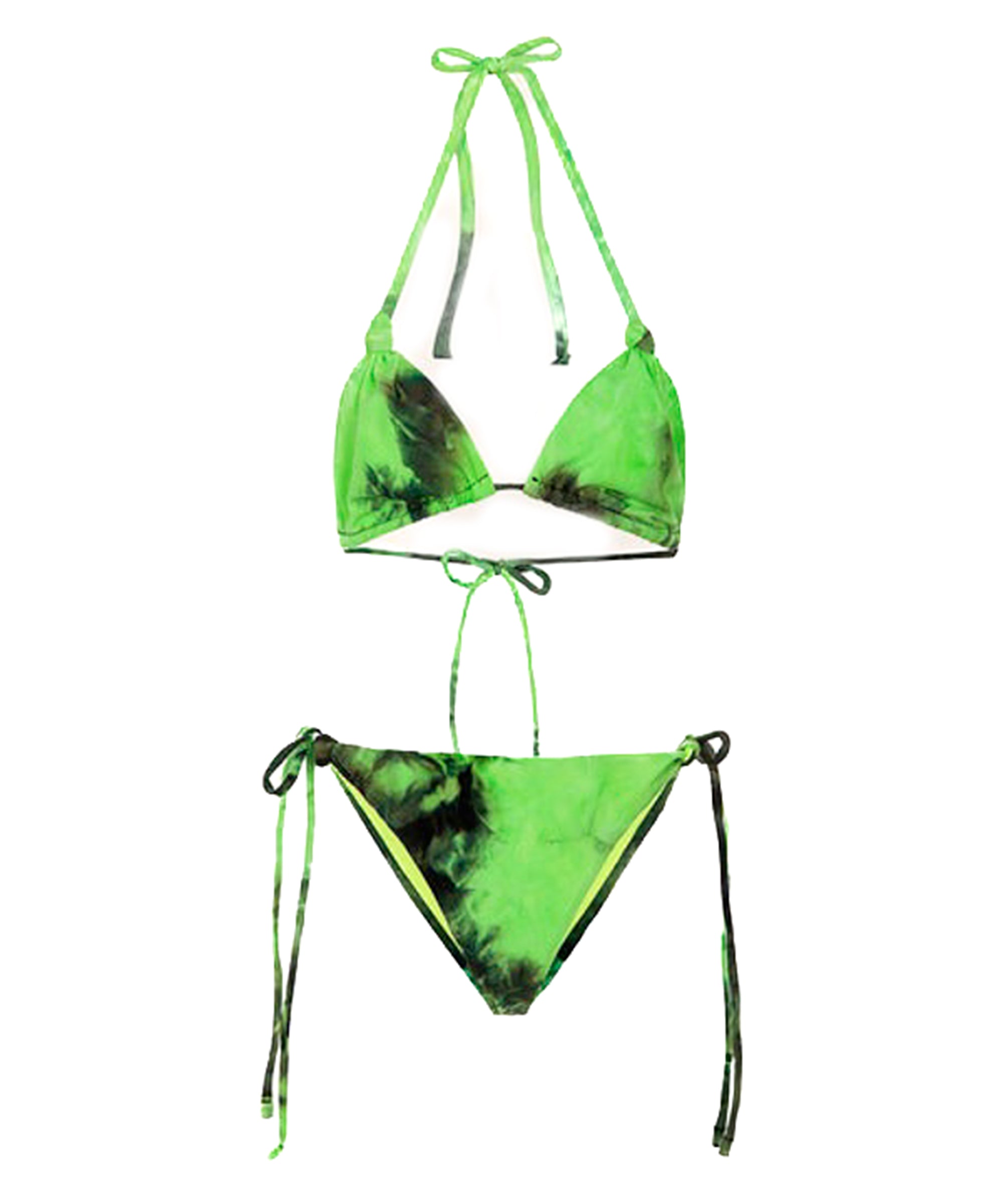 EffeK Costume Bikini Fantasia Verde per Bambine