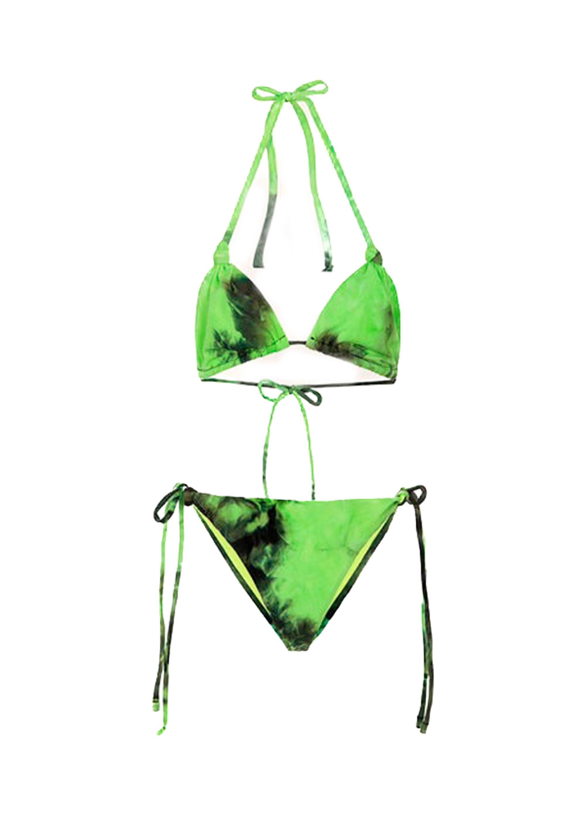 EffeK Costume Bikini Fantasia Verde per Bambine