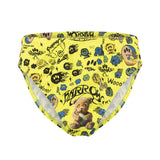 Barrow Kids Costume Slip Giallo Fluo All-Over per Bambini