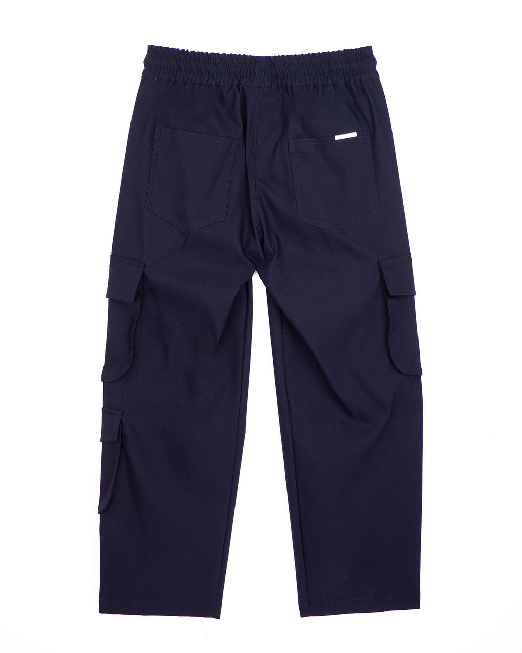 Yes London Kids Pantalone Cargo Blu in Tessuto Tecnico per Bambini