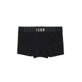 Dsquared2 Kids Boxer Nero per Bambini