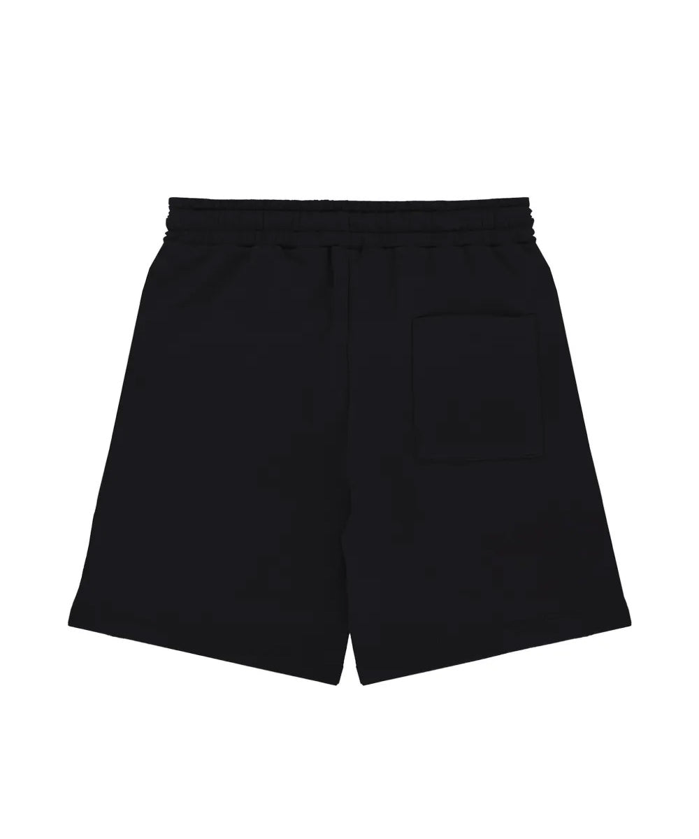 Barrow Kids Short Nero con Logo Teddy Unisex