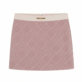 Elisabetta Franchi La Mia Bambina Gonna Rosa e Milk All-Over per Bambine