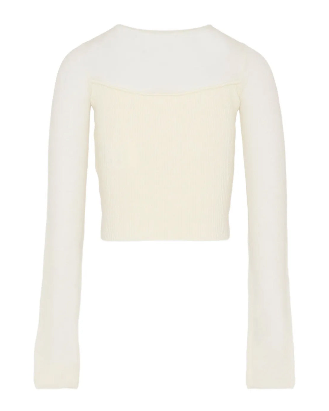 Pinko Kids Maglione Beige a Maniche Lunghe con Logo Ricamato per Bambine