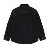 Diesel Kids Giubbino in Denim Nero per Bambini