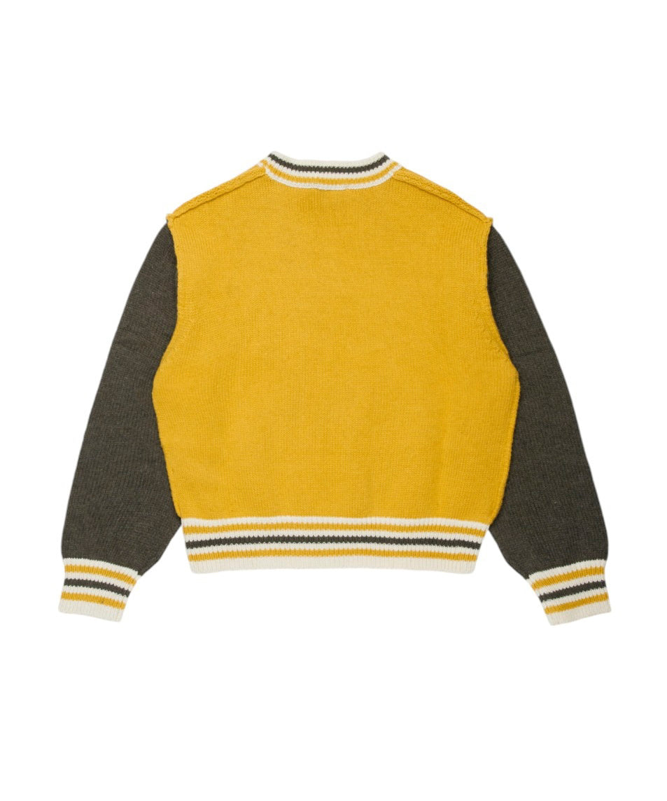 Dsquared2 Kids Maglione Girocollo Giallo con Logo per Bambini (retro)