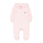 Moschino Kids Tutina Teddy Rosa per Neonate