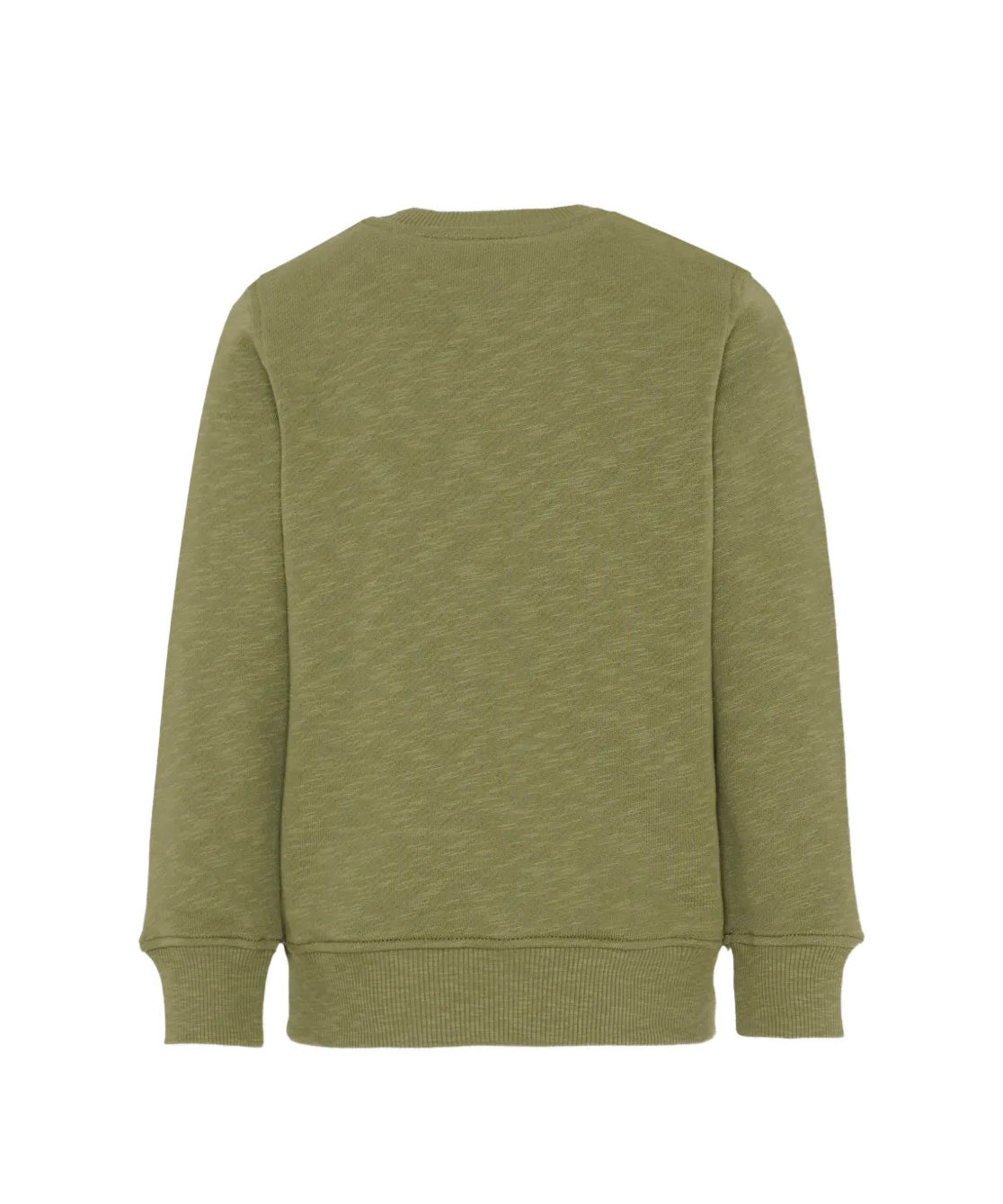 Moschino Kids Felpa Verde con Logo Teddy Bear per Bambini