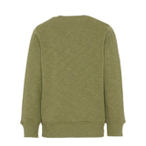 Moschino Kids Felpa Verde con Logo Teddy Bear per Bambini