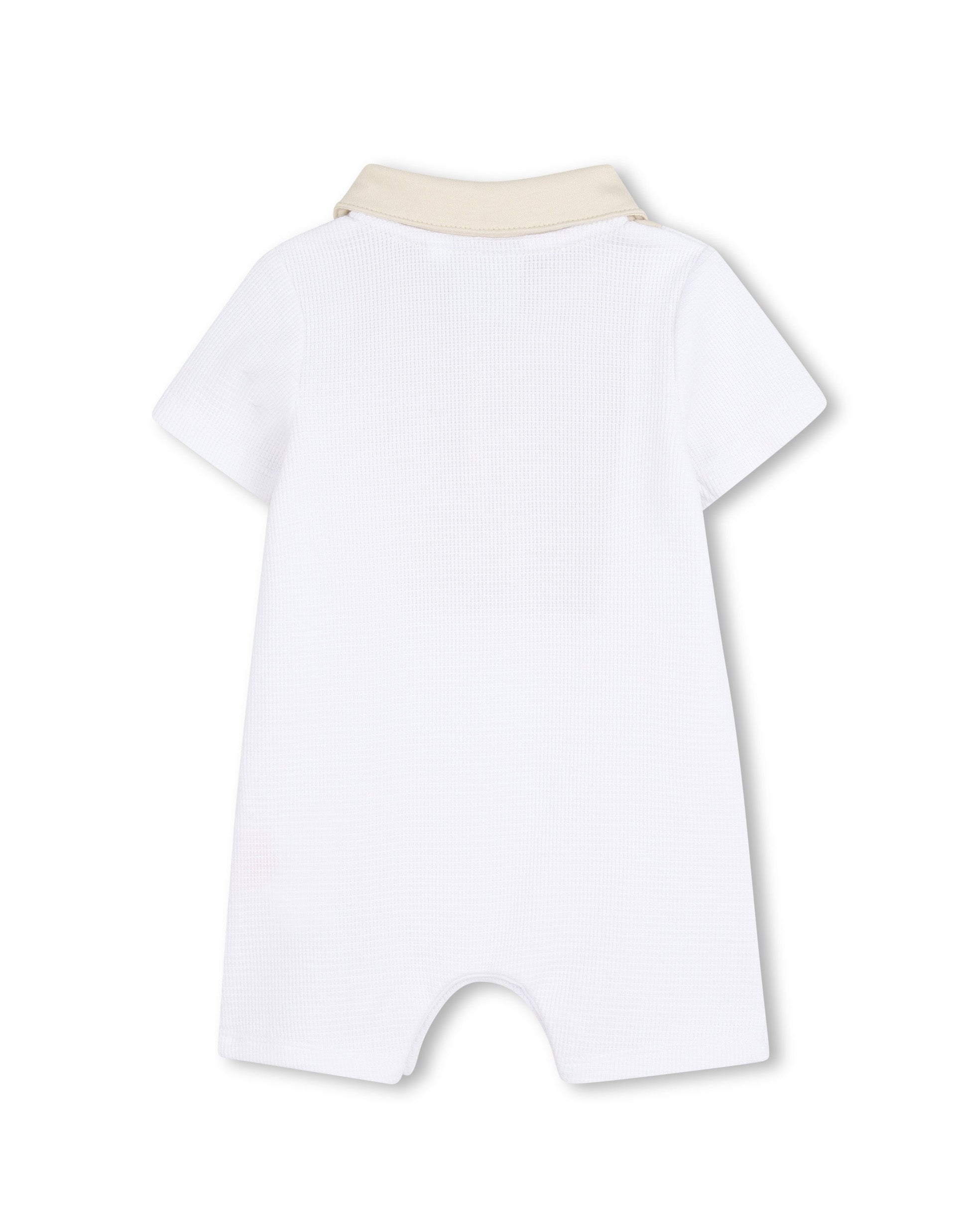 Boss Kids Tutina Bianco/Beige per Neonati