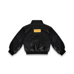 Iceberg Kids Giubbotto Nero con Patch Logo per Neonati