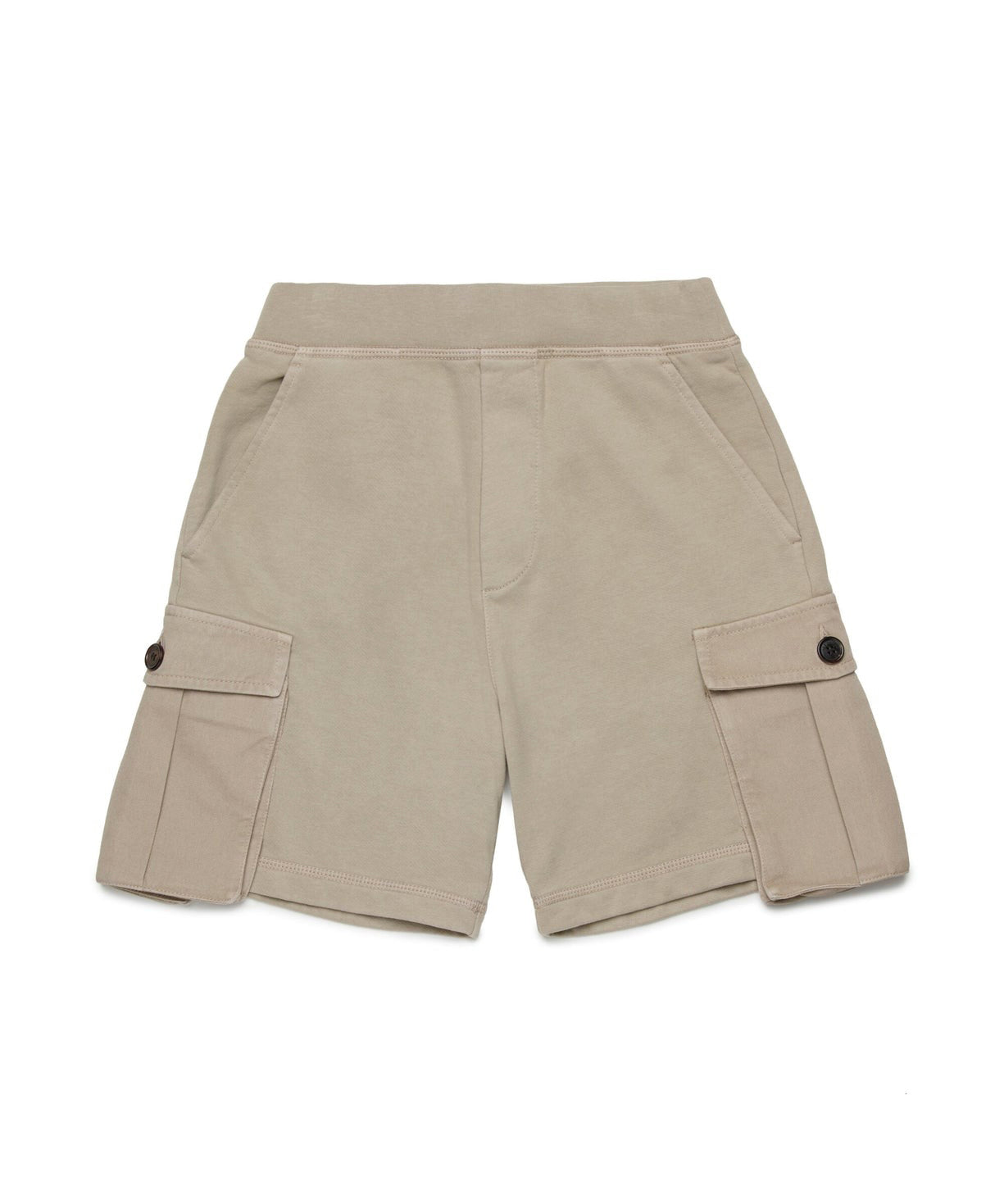 Dsquared2 Kids Bermuda Beige con Tasconi per Bambini