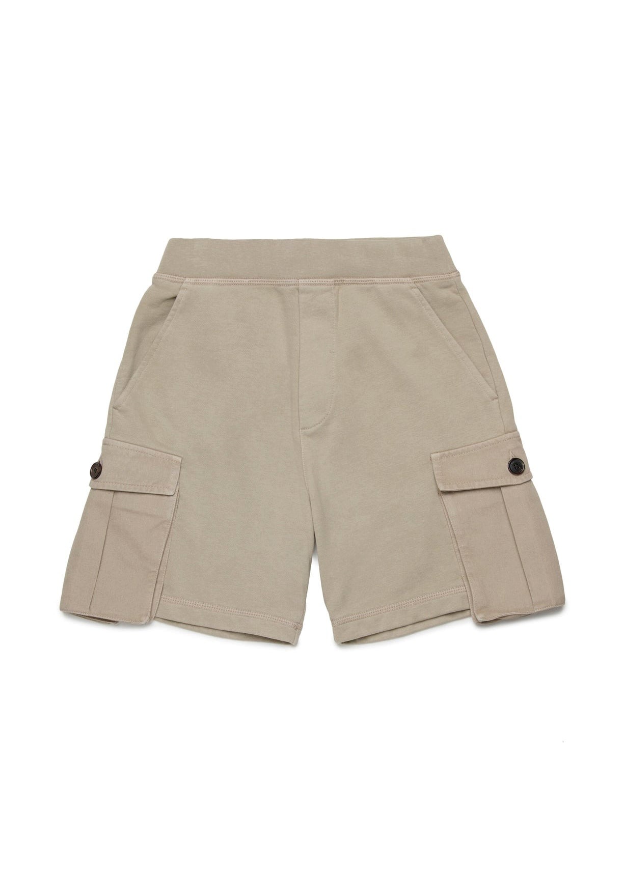 Dsquared2 Kids Bermuda Beige con Tasconi per Bambini