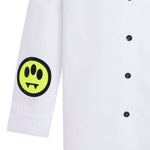 Barrow Kids Camicia Bianca con Smile per Bambine (dettaglio)