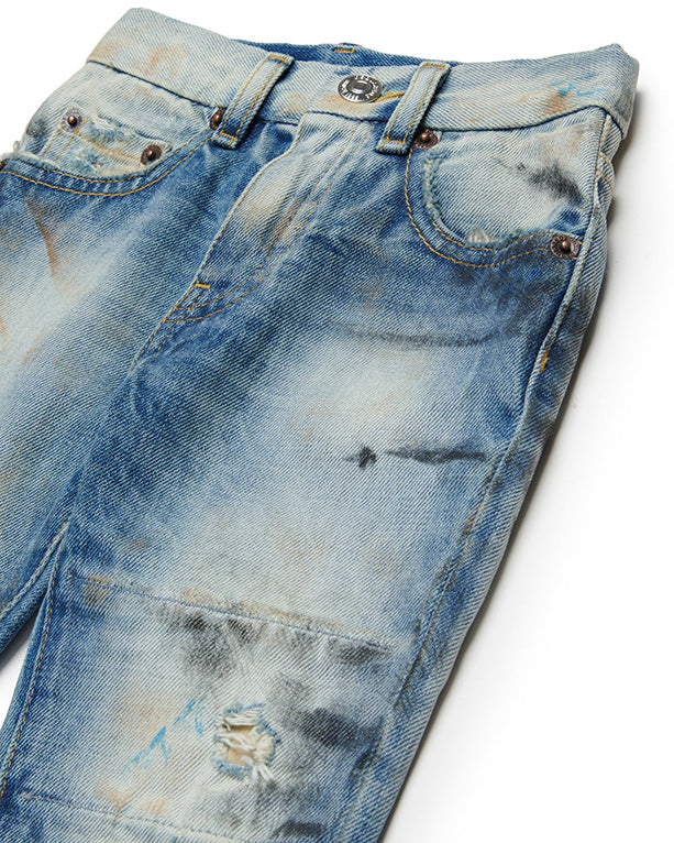 Dsquared2 Kids Jeans Lavaggio Sfumato per Neonati