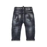 Dsquared2 Kids Jeans Denim Nero per Neonati (retro)
