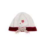 Deolinda Cappello Bianco con motivo Fantasia per Neonate