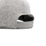 Elisabetta Franchi La Mia Bambina Cappello Grigio con Logo per Bambine (retro)