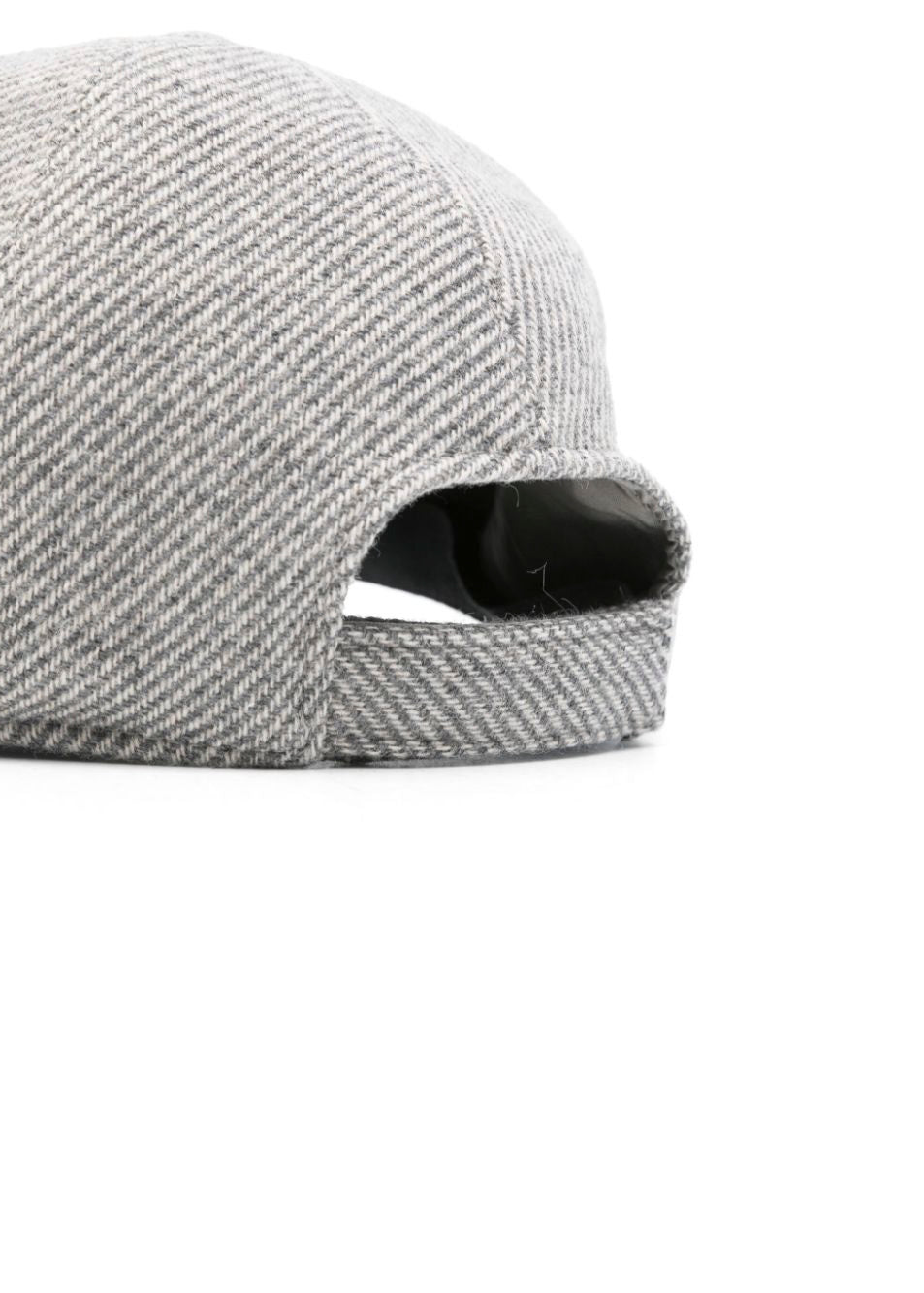 Elisabetta Franchi La Mia Bambina Cappello Grigio con Logo per Bambine (retro)